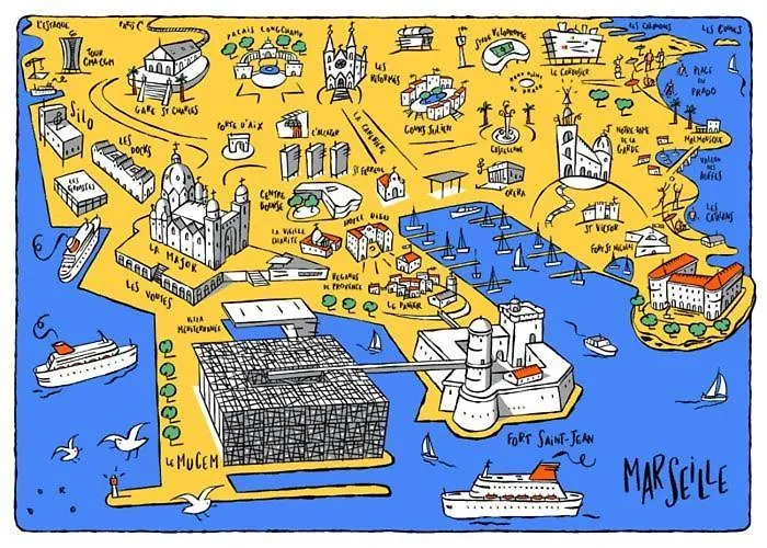 Ferienwohnung Le Grand Joliette Marseille - ExperienceImmo