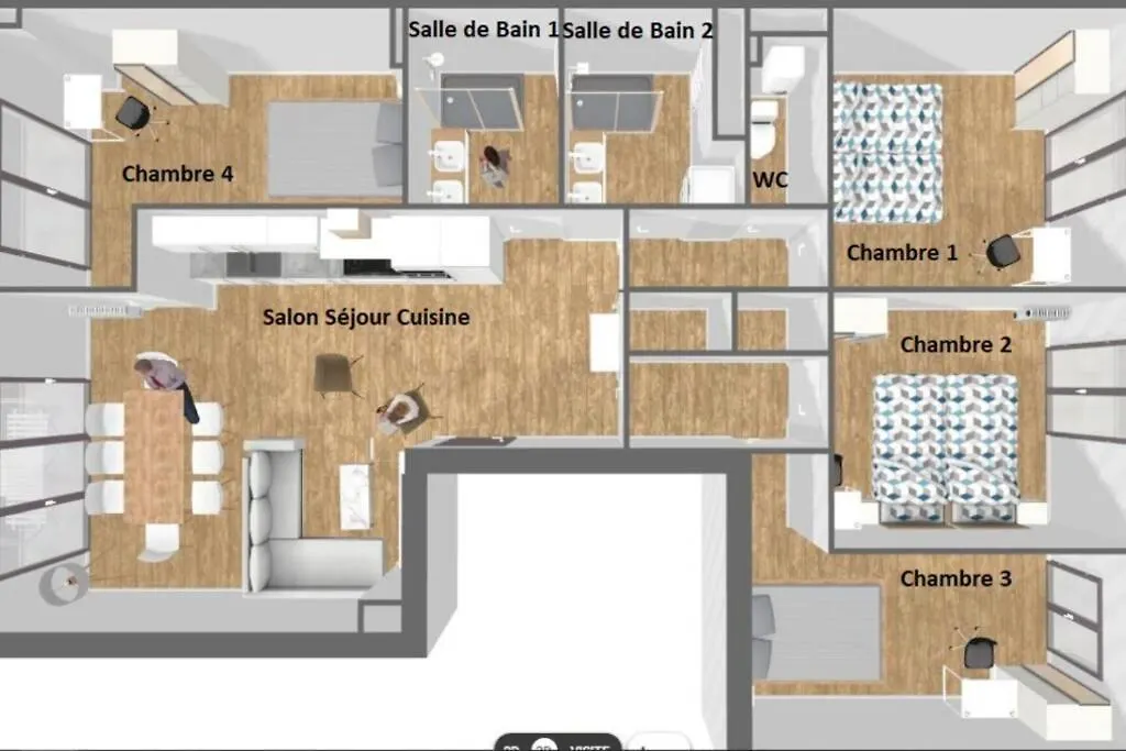 Appartement Le Grand Joliette Marseille experience-immo